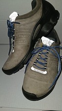 ECCO BIOM MULTI FUNKTIONS SNEAKER GRÖßE 43 LEDER GRAU TOP ZUSTAND