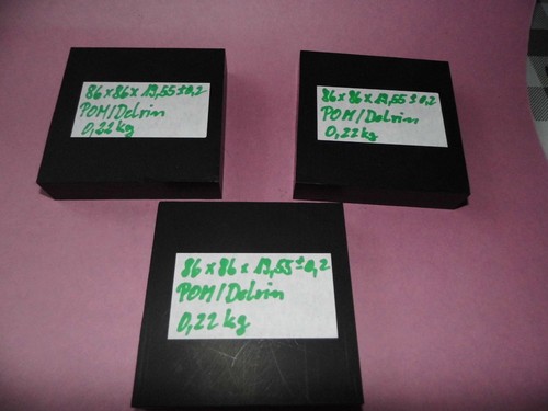 Pom delrin platte x 86 - 86,