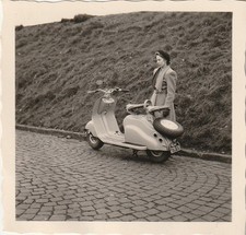 Vintage Foto hübsche Frau
