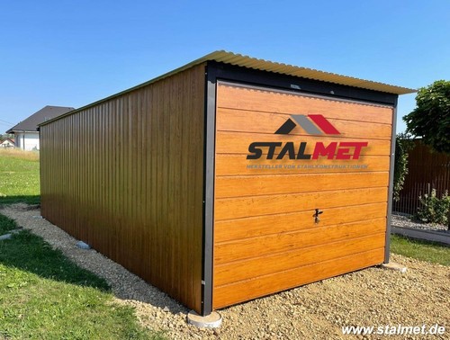 Blechgarage 3x5x2 14m - blechgarage, 3x5x2,14m