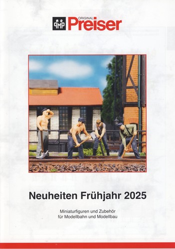 Preiser prospekt neuheiten - prospekt,