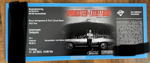 Bruce springsteen karte - bruce,