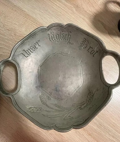 Zinn konvolut antik schale - zinn,