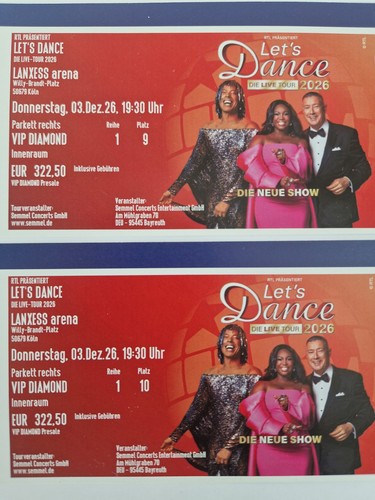 Vip tickets reihe für - tickets,