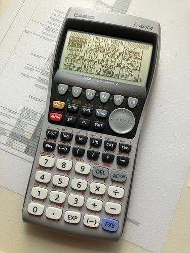 Casio 9860gii g2 - fx-9860gii,