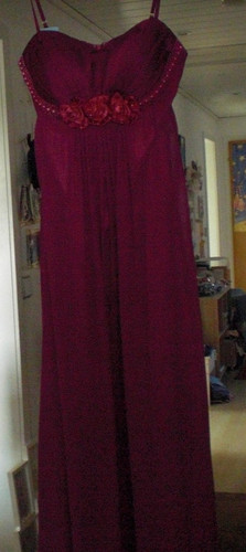 Braut ballkleid weinrot - braut-,