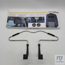 DUNLOP Kleiderbügel für Auto Kopfstütze Chrom Einfach zu Befestigen 42,5 x 3 x 1