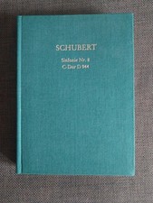 Schubert : Sinfonie Nr. 8 C-Dur D 944 - fest gebunden Taschenpartitur  Peters