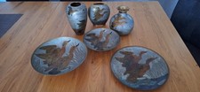 Vintage 3 Vasen und 2 Schale 1