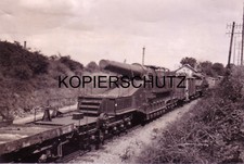 2. WELTKRIEG Foto Eisenbahngeschütz