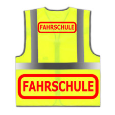 Profi Warnweste FAHRSCHULE