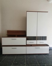 6 teilen Wohnwand Sideboard Wandschränke Wandregal Schrankwände TV Lowboard