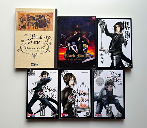 Black butler mangas band 1 - black,