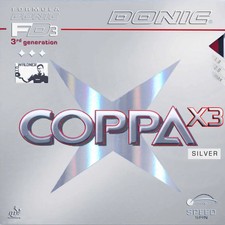 Donic coppa - x3, (silver)