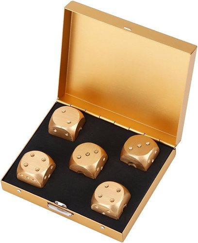 Würfel gold - gold,d6,