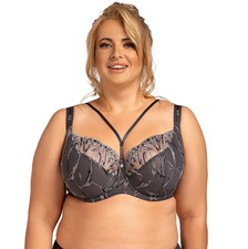 Nessa Bügel BH grau große