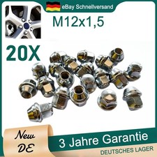 20x Radmuttern Kegelbund für Ford C-Max Escort V Fiesta Focus Alufelgen M12x1,5