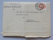 2742/ Faltbrief Neisse