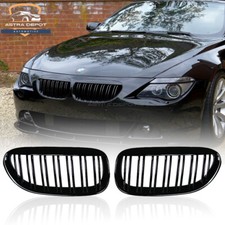 Gloss Black Front Kidney Grill