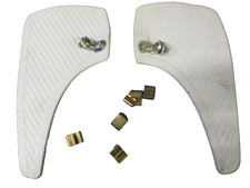 Schmutzfängersatz 400 413 weiß  für VA. Opel Rekord II (D), Kadett C  ma0809143