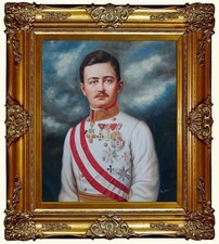 ölbild erzherzog kaiser - Ölbild, karl