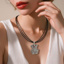 Damen 3 reihige  Kunstleder