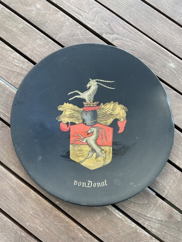 Antiker wappenteller von - wappenteller, „von
