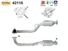 ✅ Katalysator für Audi 100 C4, 2.6/2.8, 110/128kW, links, Euro 1