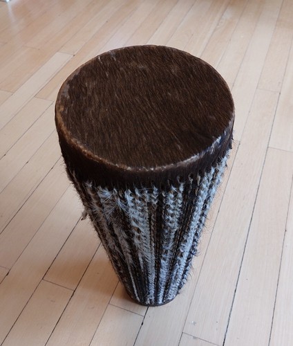 Trommel holz und - holz, ziegenfell