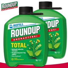 Roundup 2 x 5 L Unkrautfrei