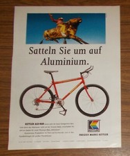 Seltene Werbung KETTLER ALU-RAD Adventure XR Mountainbike 1984