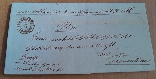 Faltbrief vorphilatelie - faltbrief,
