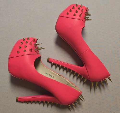 Jumex damen plateau pumps pink - pumps,