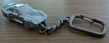Burago Porsche Schlüsselanhänger silber