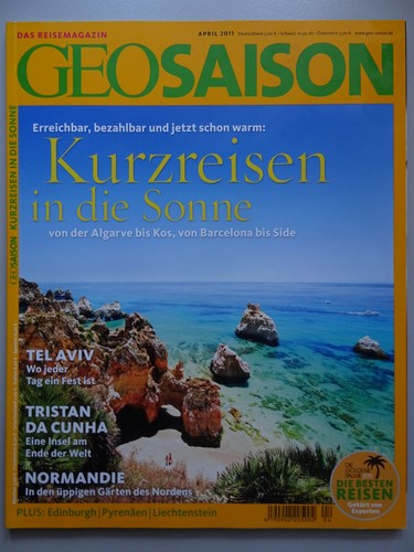Geo saison 2011 kurzreisen - geo, 04/2011