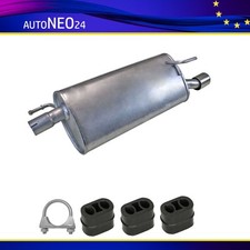 Endschalldampfer für Opel Meriva A 1.8 MPV ab. Bj. 05/2003-, Auspuff, Endtopf