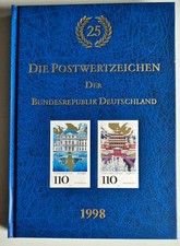 25 JAHRE SONDERPOSTWERTZEICHEN JAHRBUCH 1998 BUNDESREPUBLIK DEUTSCHLAND