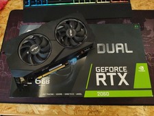 ASUS Dual GeForce RTX 2060 OC Evo 6GB GDDR6 Grafikkarte (90YV0CH2-M0NA00)
