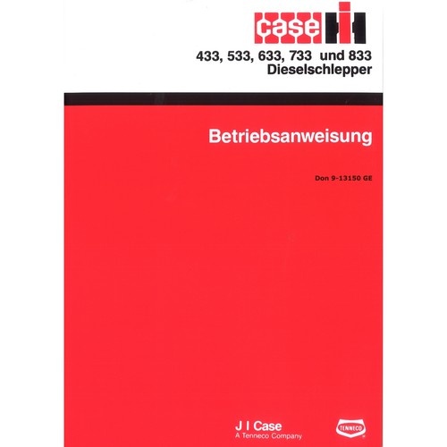 Case 433 533 633 - 733, 833