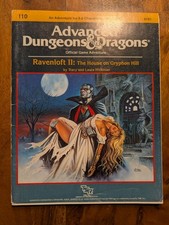 AD&D I10 Ravenloft II: The House on Gryphon Hill - TSR