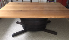 Tisch Eiche Partytisch  für Jugendraum Party ca 1,82 m x 1,10 m rustikal, stabil