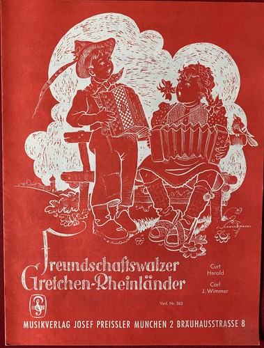 Freundschaftswalzer gretchen - freundschaftswalzer,