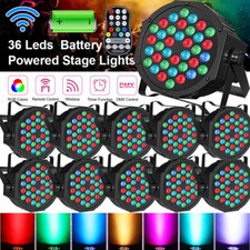 10x 180w akku rgb - 36, par