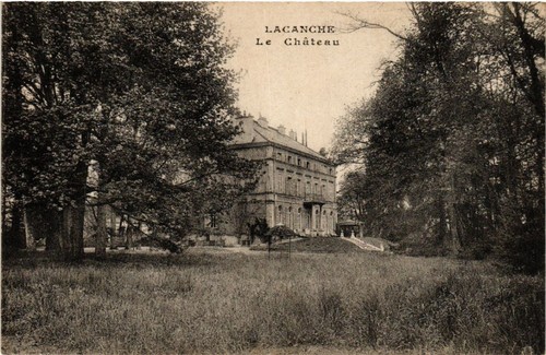 Cpa lacanche le - ak,