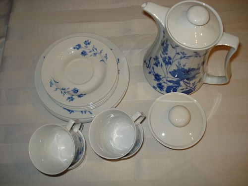 Ddr kaffeeservice tlg - kaffeeservice, 16-tlg