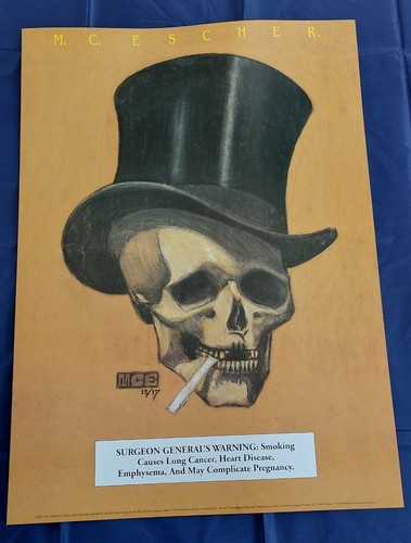 Escher schädel skull - m.c., /