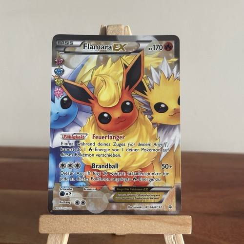 Pokémon tcg flamara rc28 rc32 - pokémon,