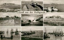 Halligen Nordsee Oland Nordstrandischmoor Langeness Hamburger Hallig Abendstimmu