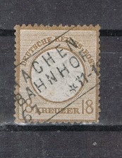 1872 Dt. Reich, Mi. 28 gest. falsch, Lückenfüller