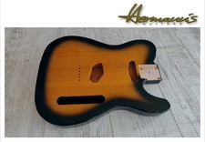 Tele Erle Body / Tele Alder Body, Finish High Gloss Tabacco Sunburst, 2,14 kg